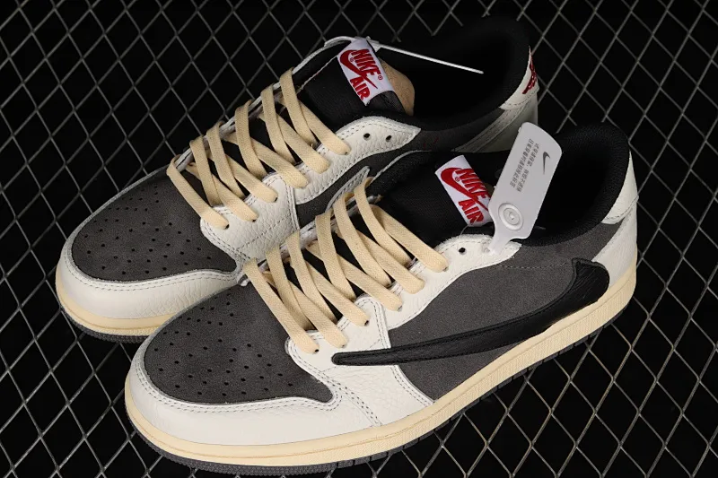 All categories Air Jordan Jordan series basketball shoes Air Jordan 1 Low Travis Scott x Air Jordan 1 Low OG AJ1 undercut low top DM7866-165